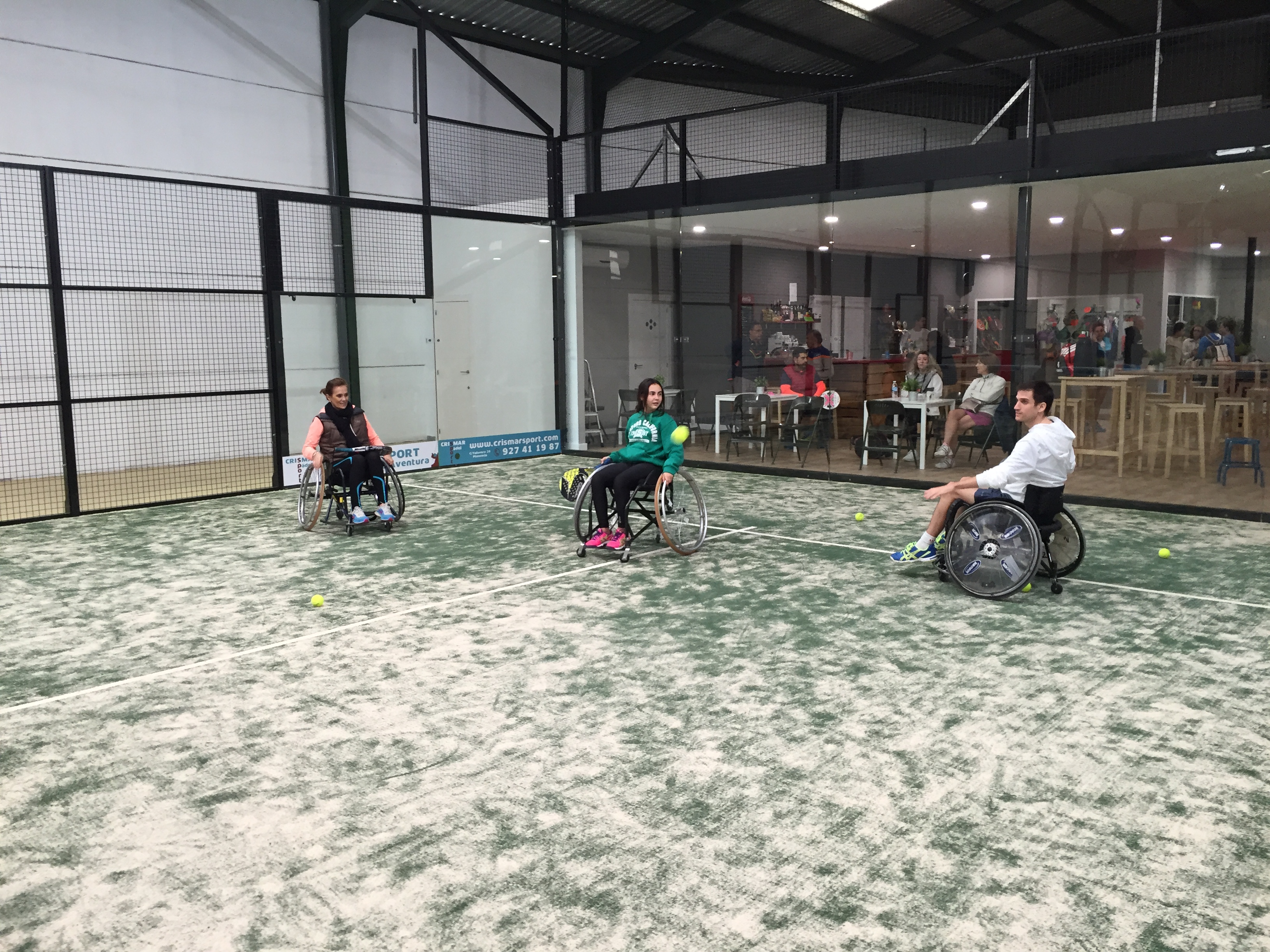 P&aacute;del adaptado Liceo SportCenter Plasencia